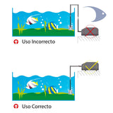 Bomba de aire de pilas, una salida con 2 lpm, resistente al agua, mod D-200